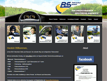 Tablet Screenshot of fahrschule-bs.de